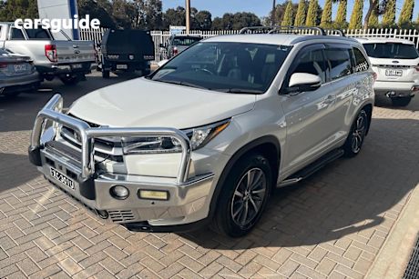 White 2019 Toyota Kluger Wagon Gxl (4X4)