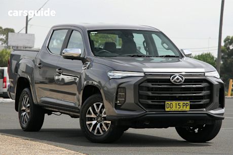 Grey 2022 LDV T60 Double Cab Utility Max Luxe (4X4)