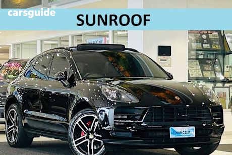 Black 2019 Porsche Macan Wagon S