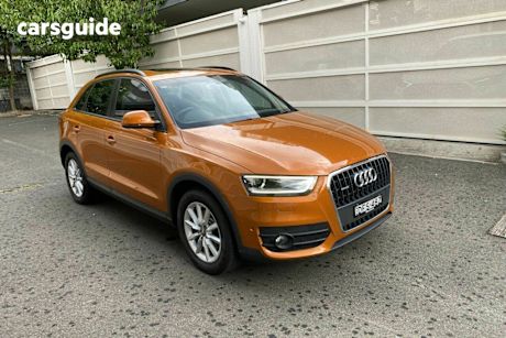 Orange 2013 Audi Q3 Wagon 2.0 Tfsi Quattro (125Kw)