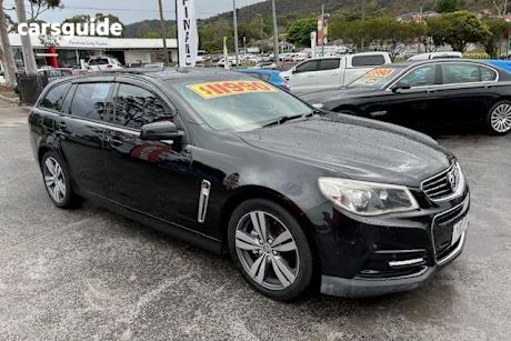 Black 2014 Holden Commodore Sportswagon Sv6 (Lpg)