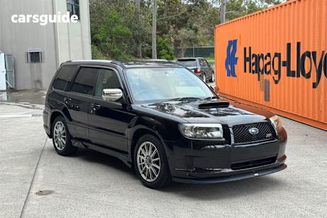 Black 2006 Subaru Forester SUV CROSS SPORTS 2.0T S EDITION