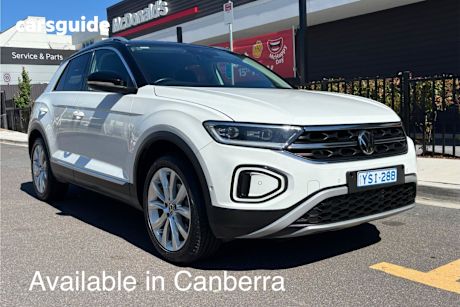 White 2023 Volkswagen T-ROC Wagon 110Tsi Style (Restricted Feat)