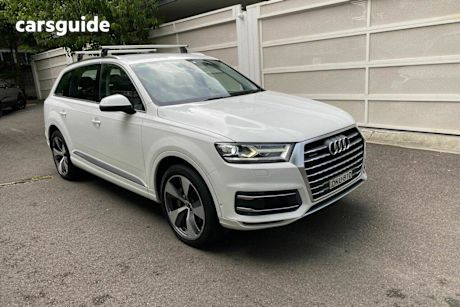 White 2017 Audi Q7 Wagon 3.0 Tdi Quattro