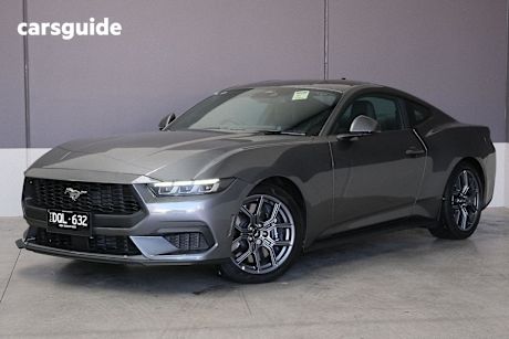 Grey 2024 Ford Mustang Fastback Ecoboost