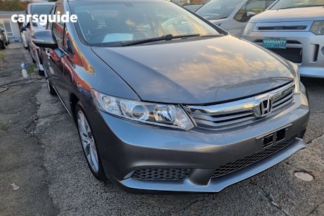 Grey 2012 Honda Civic Sedan Sport