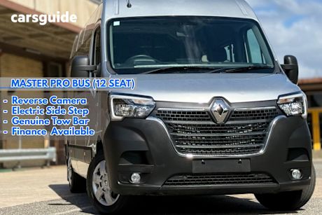 Silver 2021 Renault Master Bus Pro Lwb Fwd (110Kw)