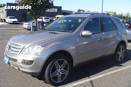 Beige 2007 Mercedes-Benz ML320 Wagon Cdi (4X4)
