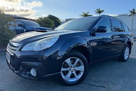 Blue 2013 Subaru Outback Wagon 2.0D Premium