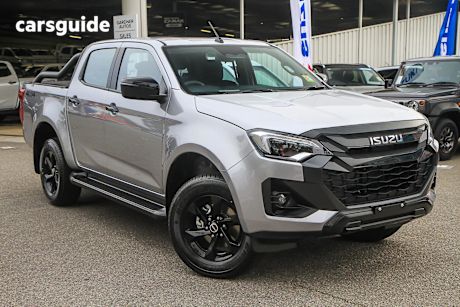 Silver 2025 Isuzu D-MAX Crew Cab Utility X-Rider (4X4)