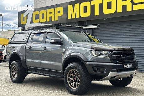 Grey 2019 Ford Ranger Double Cab Pick Up Raptor 2.0 (4X4)