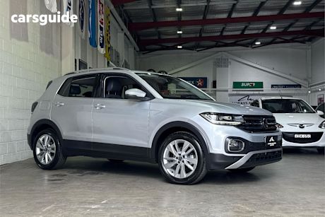 Silver 2021 Volkswagen T-Cross Wagon 85Tsi Style