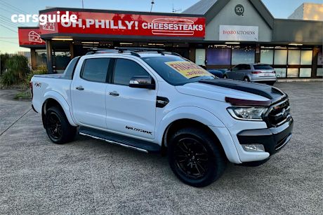White 2017 Ford Ranger Dual Cab Pick-up Wildtrak 3.2 (4X4)