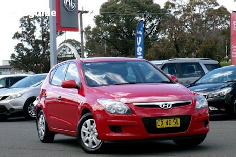 Red 2011 Hyundai I30 Hatchback Sx