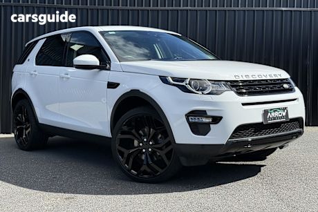 White 2016 Land Rover Discovery Sport Wagon Td4 180 Hse 5 Seat