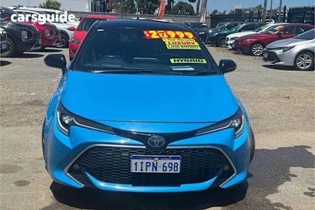 Blue 2022 Toyota Corolla Hatchback Zr Hybrid