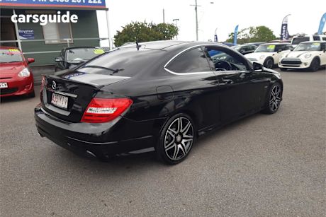 Black 2015 Mercedes-Benz C250 Coupe