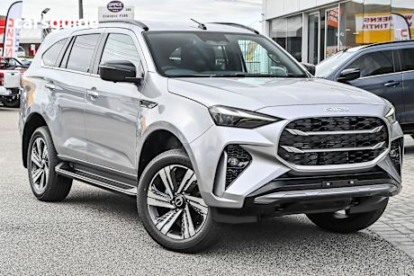 Silver 2025 Isuzu MU-X SUV