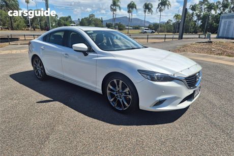 White 2017 Mazda 6 Sedan Gt