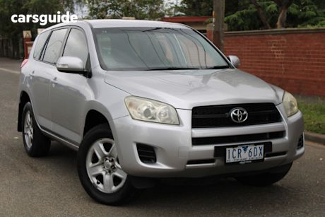Silver 2009 Toyota RAV4 Wagon Cv (4X4)