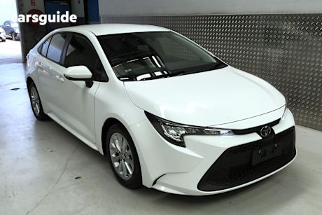 White 2021 Toyota Corolla Sedan Ascent Sport