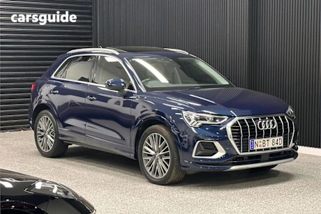 Blue 2020 Audi Q3 Wagon 35 Tfsi S Tronic