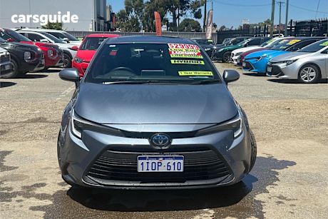 Grey 2023 Toyota Corolla Sedan Zr Hybrid