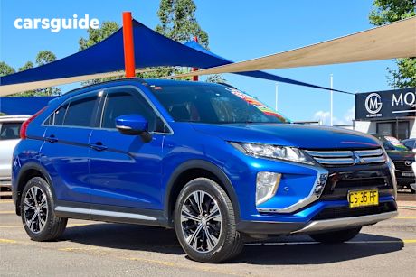 Blue 2018 Mitsubishi Eclipse Cross Wagon Ls (2Wd)