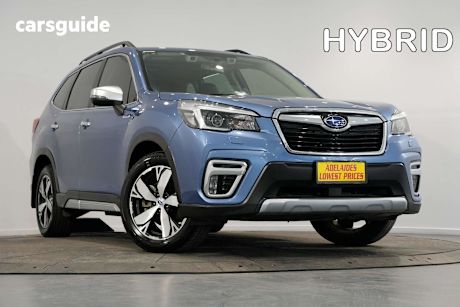 Blue 2020 Subaru Forester Wagon Hybrid S (Awd)