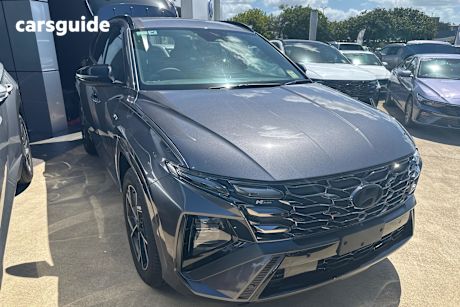 Grey 2024 Hyundai Tucson Wagon Elite N Line (Fwd)