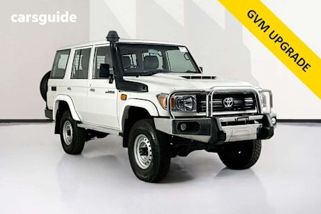 White 2020 Toyota Landcruiser Wagon Workmate
