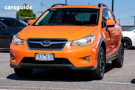 Orange 2012 Subaru XV Wagon 2.0I