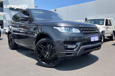 Grey 2017 Land Rover Range Rover Sport Wagon 3.0 Tdv6 Se