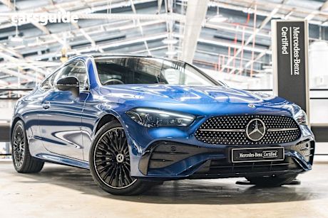 Blue 2024 Mercedes-Benz Cle300 Coupe 4Matic Mhev