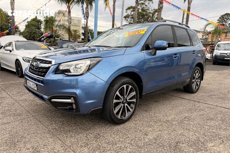 Blue 2017 Subaru Forester Wagon 2.5I-S