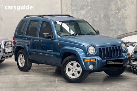 Blue 2003 Jeep Cherokee Wagon Limited (4X4)