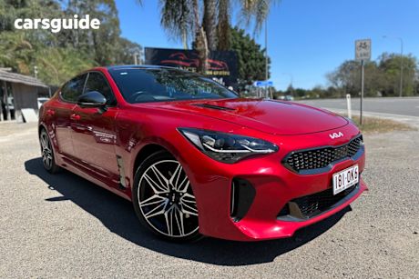 Red 2022 Kia Stinger Sedan 3.3 Gt (Black Leather)