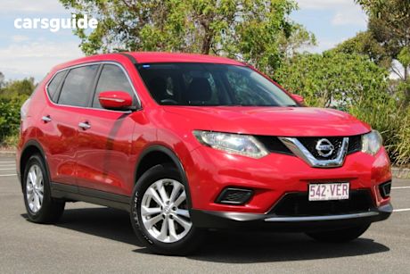 Red 2014 Nissan X-Trail Wagon St (Fwd)
