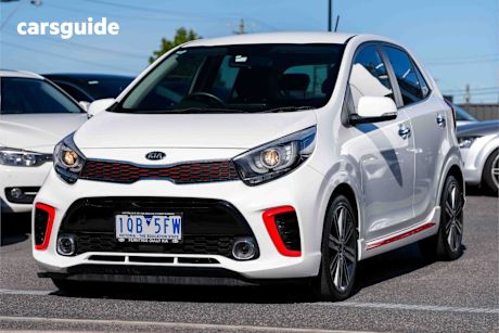 White 2019 Kia Picanto Hatchback Gt (Turbo)