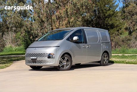 Silver 2021 Hyundai Staria Wagon