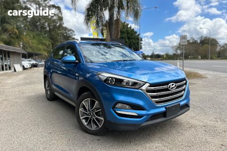 Blue 2017 Hyundai Tucson Wagon Active X (Fwd)