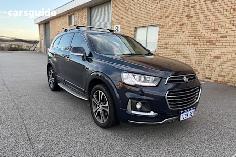 Blue 2017 Holden Captiva Wagon 7 Ltz (Awd)