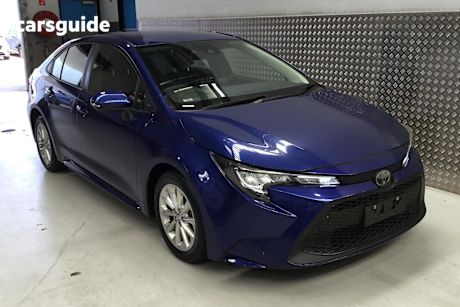 Blue 2021 Toyota Corolla Sedan Ascent Sport