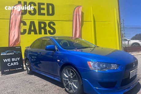 Blue 2012 Mitsubishi Lancer Sedan Es