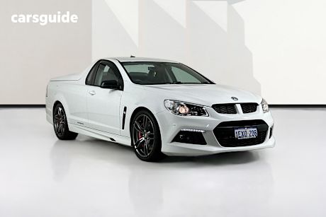 White 2015 HSV Maloo Utility R8