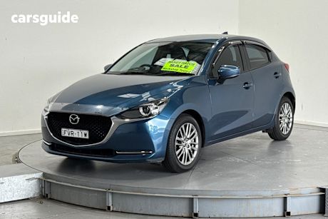 Blue 2021 Mazda 2 Hatchback G15 Evolve