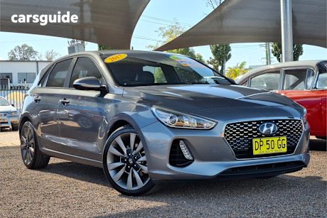 Grey 2017 Hyundai I30 Hatchback Sr