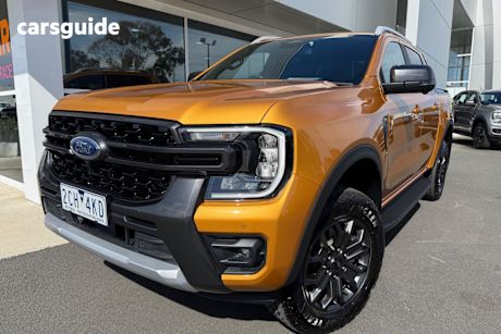 Yellow 2025 Ford Ranger Double Cab Pick Up Wildtrak 2.0 (4X4)