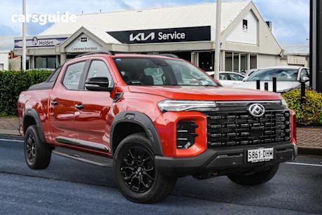 Orange 2024 LDV T60 Double Cab Utility Max Mega Tub (4X4)