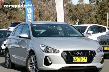 Silver 2018 Hyundai I30 Hatchback Active